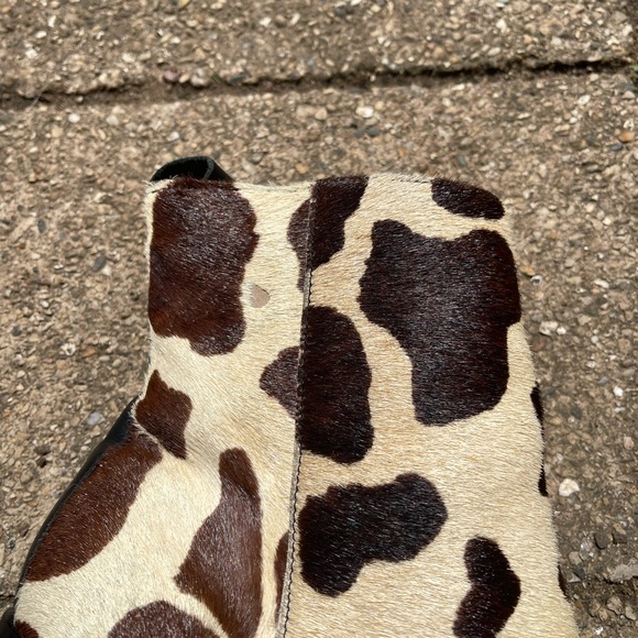 Vintage calf hair booties - Picture 5 of 5